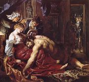 Peter Paul Rubens Samson and Delilah painting